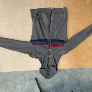 Kids aviator nation hoodie coal grey